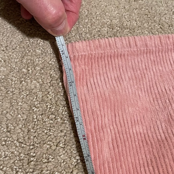 Mid rise super flare pink cords - Picture 7 of 7